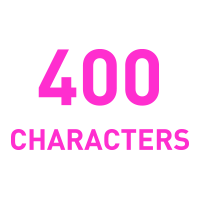 Icon of 400chars